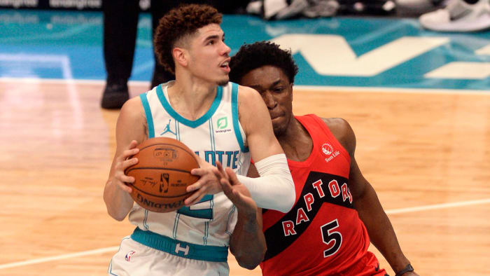 LaMelo Ball of the Charlotte Hornets